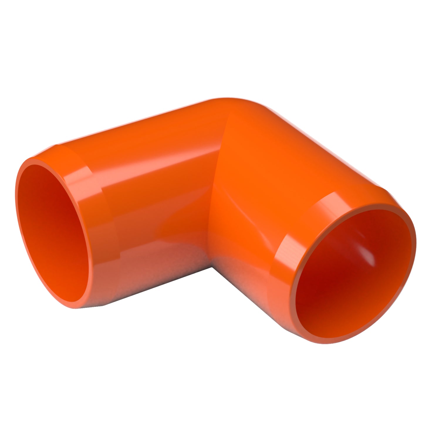 Ell PVC Furniture Grade Fitting - 90 Degree Angle - PVC Pipeworks