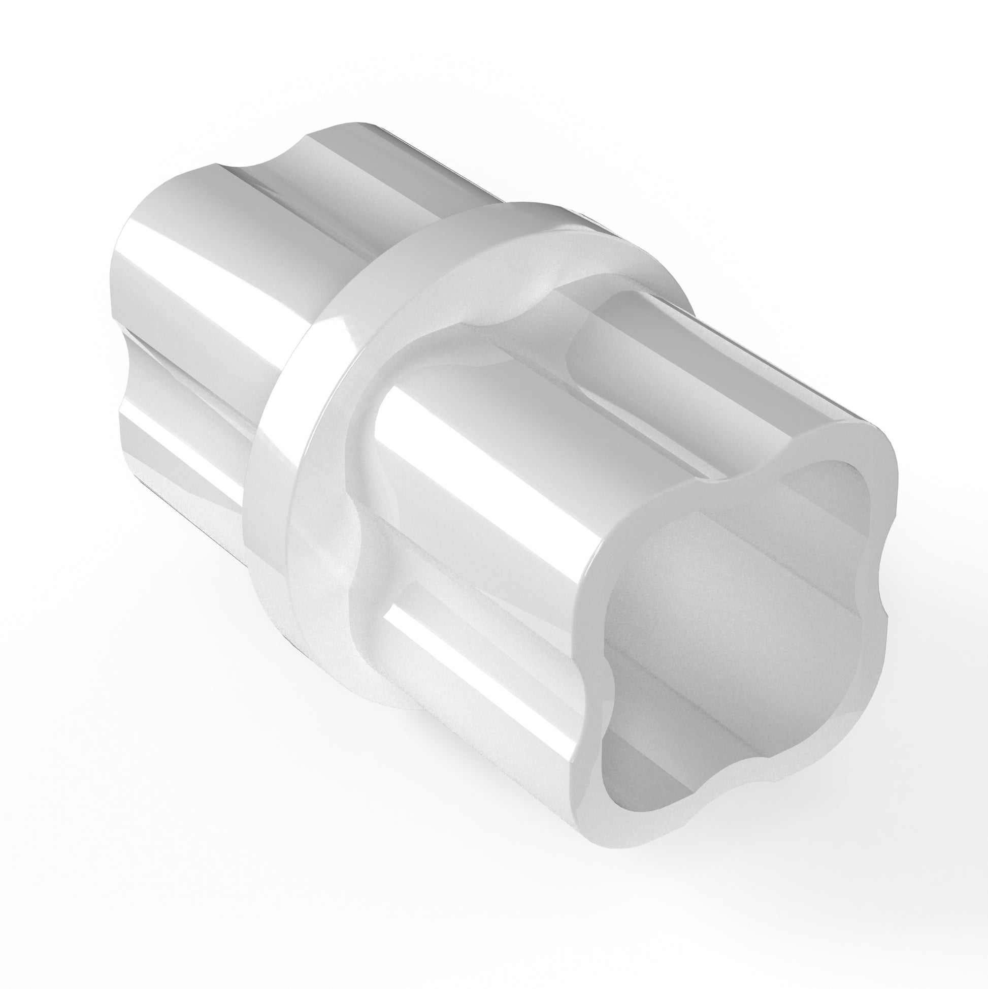 Internal PVC Furniture Grade Coupling - Pipe Coupler - PVC Pipeworks