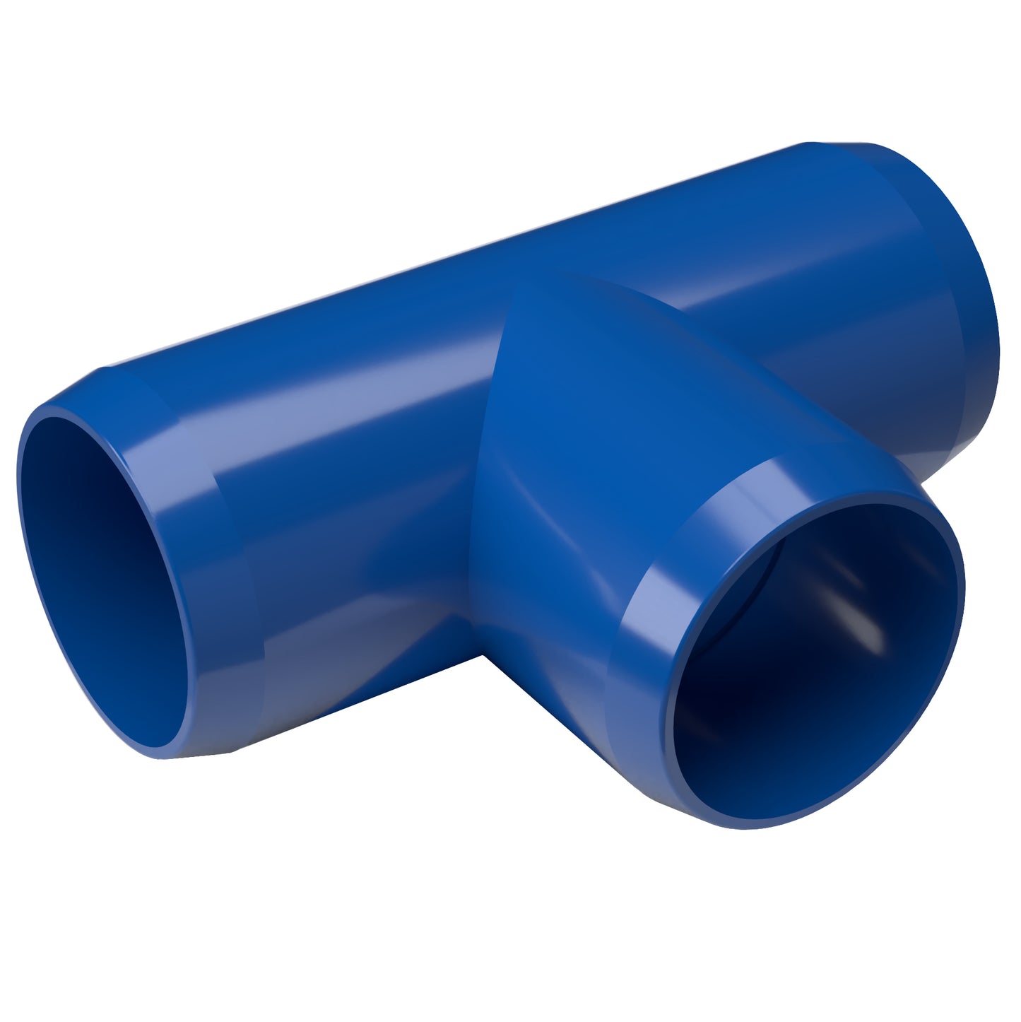 Tee PVC Furniture Grade Fitting - Standard T - PVC Pipeworks