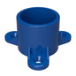 1" Screw Tab PVC Furniture Grade Cap - Table Cap - PVC Pipeworks