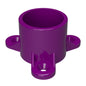 1" Screw Tab PVC Furniture Grade Cap - Table Cap - PVC Pipeworks