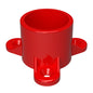 1" Screw Tab PVC Furniture Grade Cap - Table Cap - PVC Pipeworks